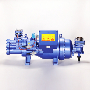 Semi Hermetic Screw Compressor Double Stage Compressor