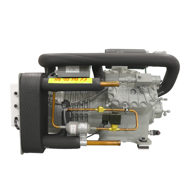 China DMZL Semi Hermetic Piston Compressor 6 Cylinder ultra freezing double stage compressor