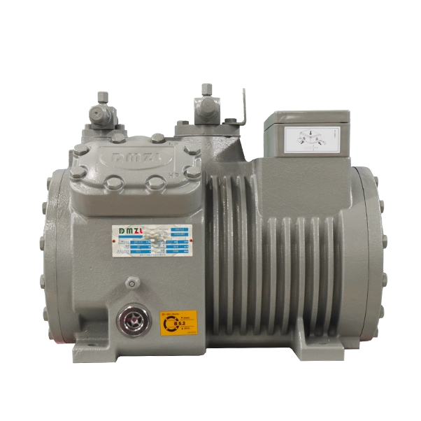 DMZL Semi Hermetic Piston Compressor 4 Cylinder low temp mid temperature