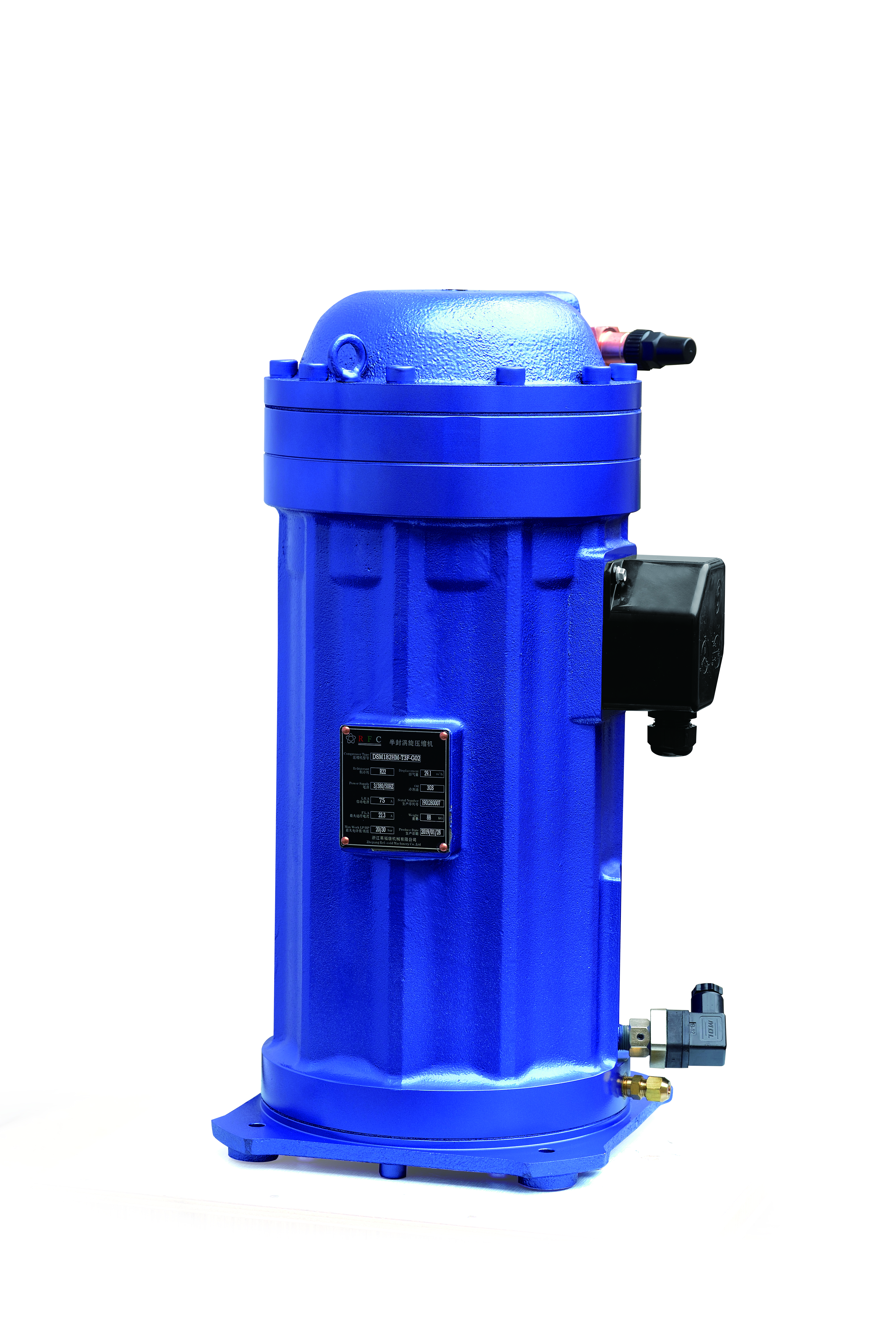 semi-hermetic scroll compressor 8hp
