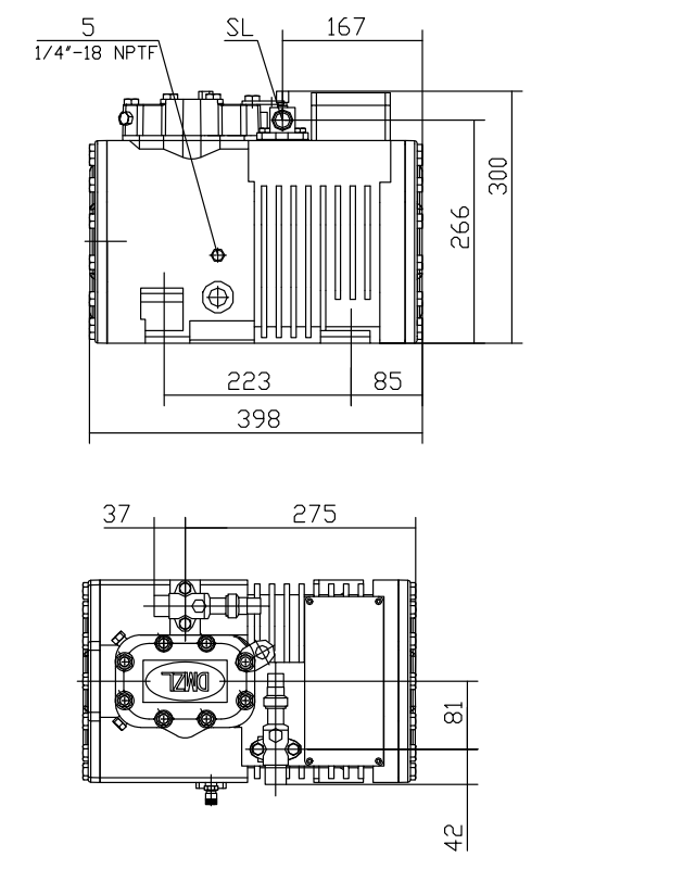 DMZL 2-Cylinder Semi-Hermetic Compressor R404A/R22 DMZL 2-Cylinder Semi-Hermetic Compressor R404A/R22