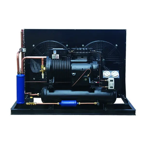 Semi-hermetic & Screw Compressor unit Air cooled chiller 0-20°