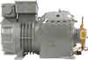China DMZL Semi Hermetic Piston Compressor 4 Cylinder low temp mid temperature 15-30HP