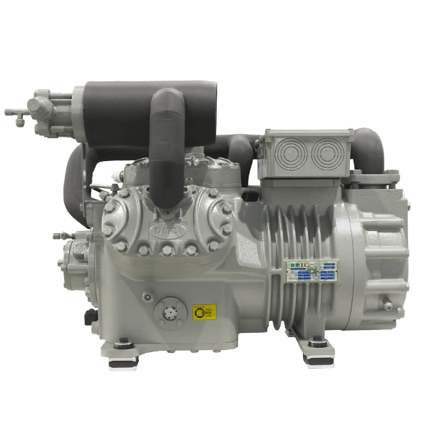 China DMZL Semi Hermetic Piston Compressor 6 Cylinder ultra freezing double stage compressor
