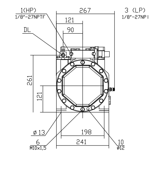 DMZL 2-Cylinder Semi-Hermetic Compressor R404A/R22 DMZL 2-Cylinder Semi-Hermetic Compressor R404A/R22