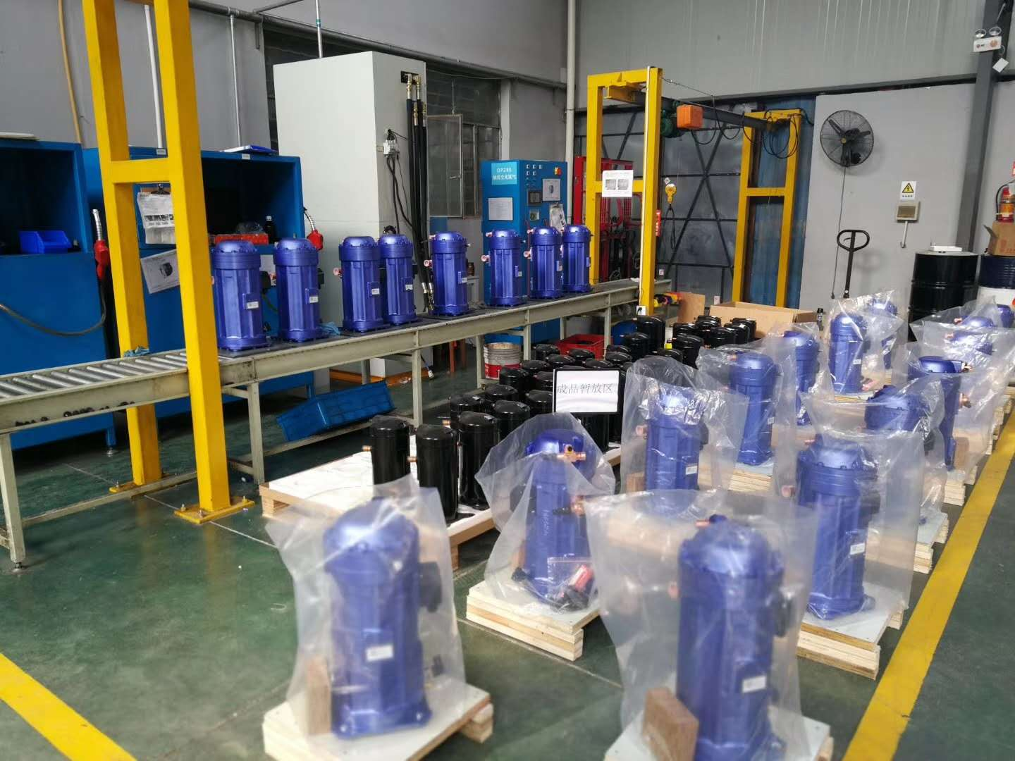 semi-hermetic scroll compressor